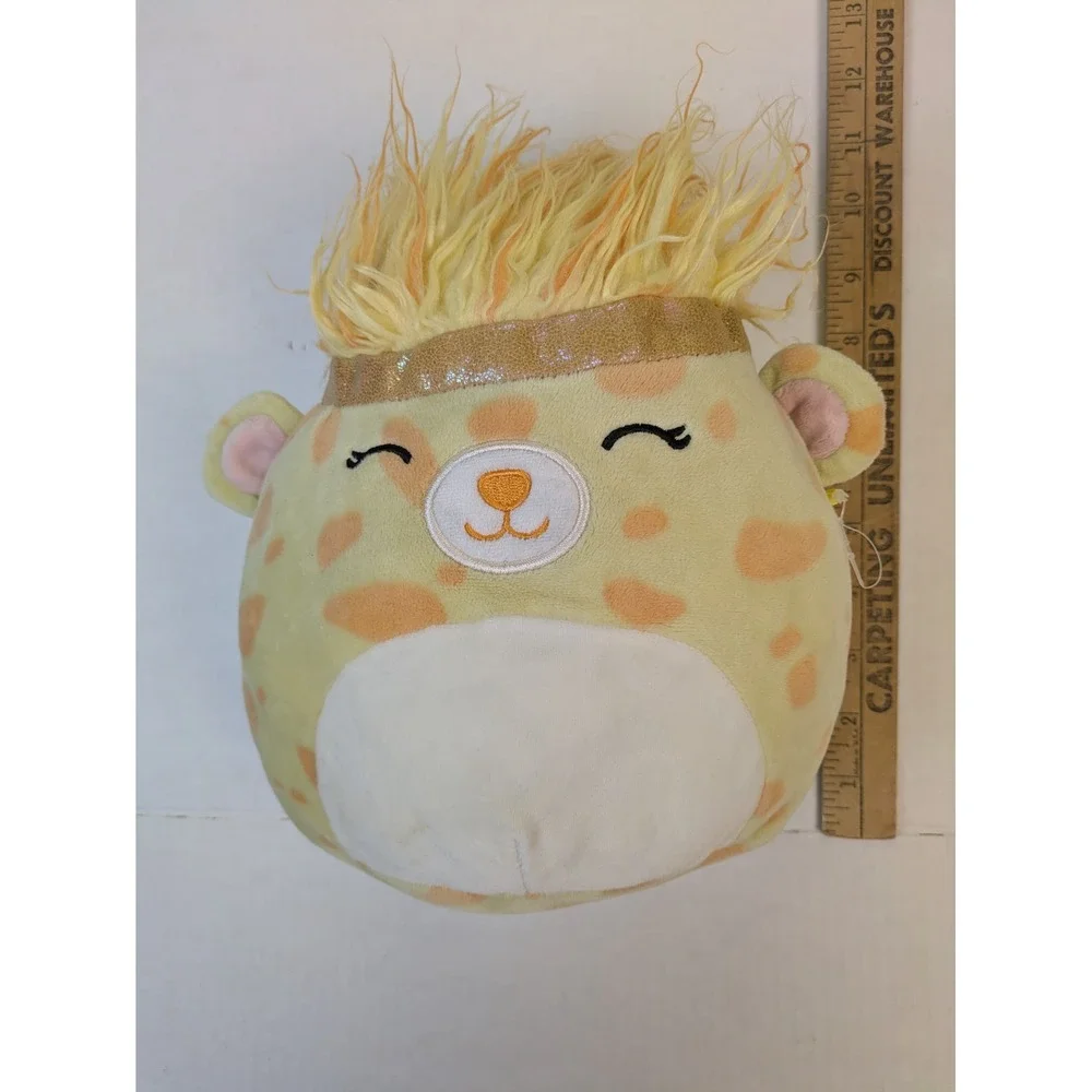 Squishmallows Lexi the Yellow Cheetah Cat Squish-Doos 12